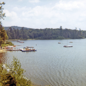 Moss Lake Camp for Girls  - View Towards Lodge